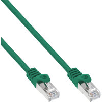 InLine® Patchkabel, SF/UTP, Cat.5e, grün, 10m