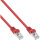 InLine® Patchkabel, SF/UTP, Cat.5e, rot, 0,5m