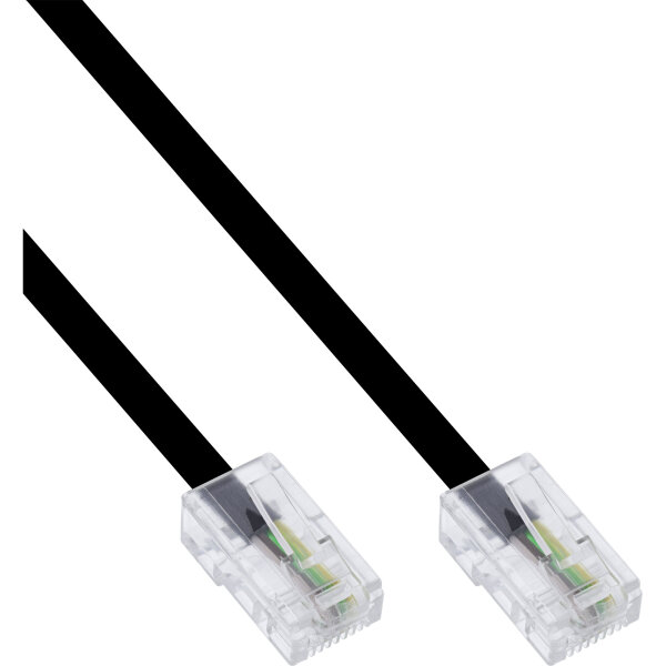 InLine® ISDN Anschlußkabel, RJ45 Stecker / Stecker (8P4C), 3m