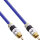 InLine® Cinch Kabel VIDEO & digital AUDIO, PREMIUM, vergoldete Stecker, 1x Cinch Stecker / Stecker, 1m