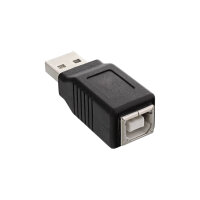 InLine® USB 2.0 Adapter, Stecker A auf Buchse B