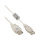 InLine® USB 2.0 Verlängerung, USB-A Stecker / Buchse, transparent, mit Ferritkern, 2m