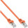 InLine® Patchkabel, SF/UTP, Cat.5e, orange, 1m