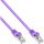 InLine® Patchkabel, SF/UTP, Cat.5e, purple, 1m