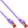 InLine® Patchkabel, S/FTP (PiMf), Cat.6, 250MHz, PVC, Kupfer, purple, 10m