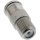 InLine® Adapter F-Quick-Stecker (SAT) auf F-Buchse (SAT)