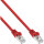 InLine® Patchkabel, F/UTP, Cat.5e, rot, 0,5m