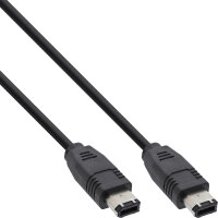 InLine® FireWire Kabel, IEEE1394 6pol Stecker /...