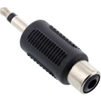 InLine® Audio Adapter, 3,5mm Klinke Stecker an 1x...