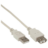 InLine® USB 2.0 Verlängerung, USB-A Stecker /...