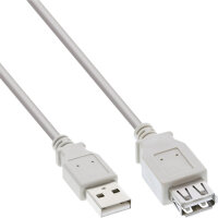 InLine® USB 2.0 Verlängerung, USB-A Stecker /...