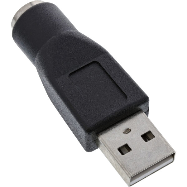 InLine® USB PS/2 Adapter, USB Stecker A auf PS/2 Buchse