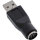 InLine® USB PS/2 Adapter, USB Stecker A auf PS/2 Buchse