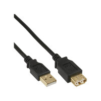 InLine® USB 2.0 Verlängerung, USB-A Stecker /...