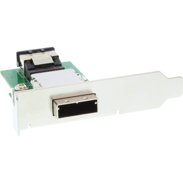 InLine® SAS low profile Slotblech, ext. SFF-8088 auf int. SFF-8087