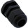 InLine® Kabeldurchführung PG 13.5 Nylon IP68 6-12mm, schwarz, 10 Stück