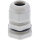 InLine® Kabeldurchführung PG 29 Nylon IP68 18-25mm, grau, 10 Stück