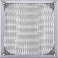 InLine® Lüftergitter, Aluminium Filter, 140x140mm