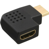 InLine® HDMI Adapter, Stecker / Buchse, seitlich...