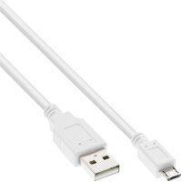 InLine® Micro-USB 2.0 Kabel, USB-A Stecker an Micro-B...