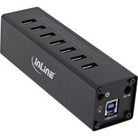 InLine® USB 3.2 Gen.1 Hub, 7 Port,...