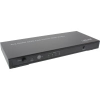 InLine® HDMI Switch/Umschalter, 4-fach, 4Kx2K...