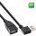 InLine® Smart USB 2.0 Verlängerung gewinkelt, USB-A Stecker / Buchse, schwarz, 1m