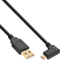 InLine® Micro-USB 2.0 Kabel, USB-A Stecker an Micro-B...