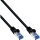 InLine® Patchkabel, Cat.6A, S/FTP, PUR industrial, schwarz, 0,5m