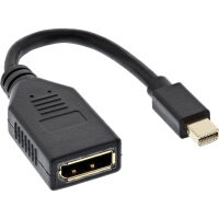 InLine® Kabel Mini DisplayPort Stecker zu DisplayPort...