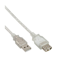 InLine® USB 2.0 Verlängerung, USB-A Stecker /...