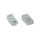 100er Pack InLine® Modularstecker 8P4C RJ45 zum Crimpen auf Flachkabel (ISDN)