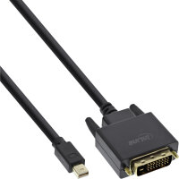 InLine® Mini DisplayPort zu DVI Kabel, Mini...