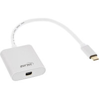 InLine® USB Display Konverter, USB-C Stecker zu Mini...