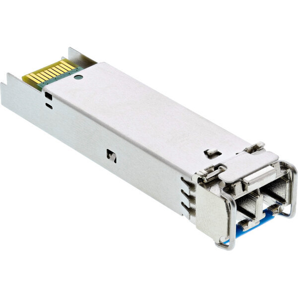 InLine SFP Modul LWL LX 1310nm Singlemode mit LC Buchsen, 20km, 1,25Gb/s