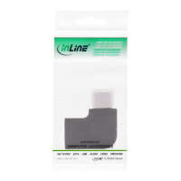 InLine® USB 3.1 Gen.2 Adapter, USB-C Stecker / Buchse, gewinkelt