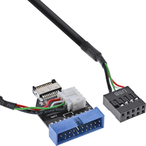 InLine® USB 3.1 zu 3.0 Adapter intern