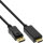 InLine® DisplayPort zu HDMI Konverter Kabel, 4K/60Hz schwarz, 5m