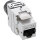 InLine® Premium Keystone RJ45 Buchse / LSA Einsatz, SNAP-In, Cat.6a