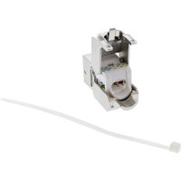 InLine® Keystone RJ45 Buchse / LSA Einsatz, SNAP-In, Cat.6a, mit Staubschutz