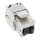 InLine® Keystone RJ45 Buchse / LSA Einsatz, SNAP-In, Cat.6a, mit Staubschutz