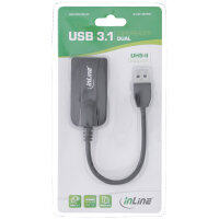 InLine® Card Reader USB 3.2 Gen.1 USB-A, für SD/SDHC/SDXC, microSD, UHS-II kompatibel