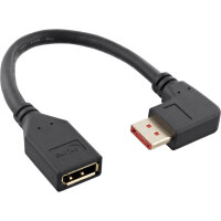 InLine® DisplayPort 1.4 Adapterkabel ST/BU, 8K4K,...