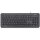 InLine® Design Keyboard, Tastatur, USB-Kabel, flache Tasten, DE Layout, schwarz