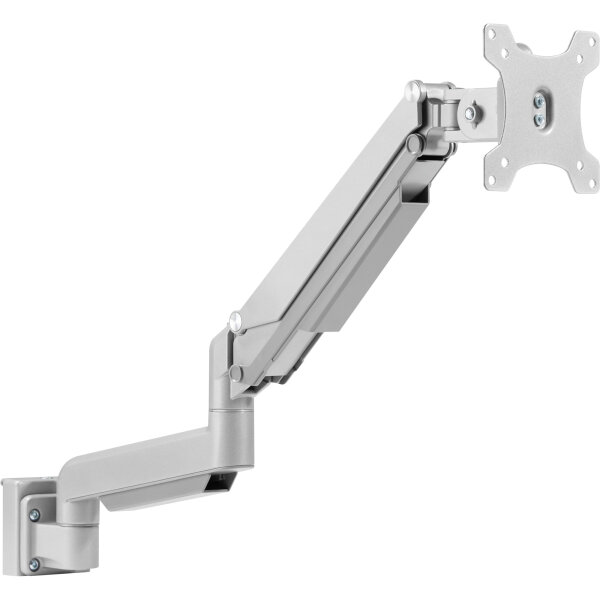 InLine® Slatwall Lifter Monitorhalterung, silbergrau