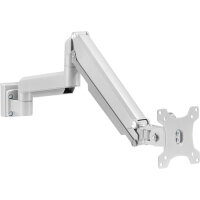 InLine® Slatwall Lifter Monitorhalterung, silbergrau