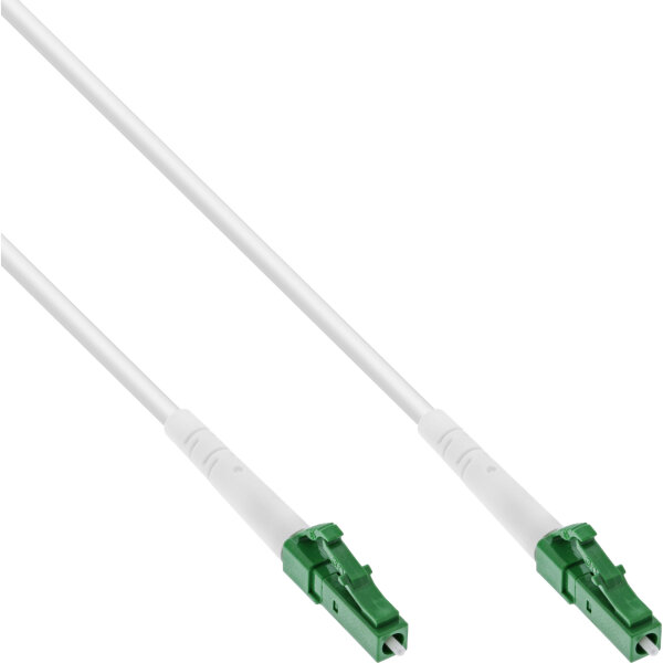 InLine® LWL Simplex Kabel, FTTH, LC/APC 8° zu LC/APC 8°, 9/125µm, OS2, 3m