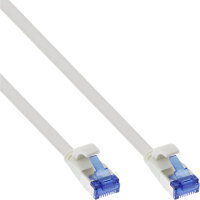 InLine® Patchkabel flach, U/FTP, Cat.6A, TPE...