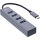 InLine® USB 3.2 USB-C Multi Hub (4x USB-A 5Gb/s), OTG, Metallgehäuse