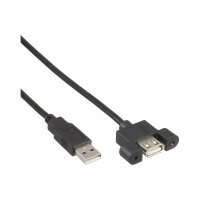 120er Bulk-Pack InLine® USB 2.0 Anschlusskabel,...